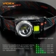 Светодиодный налобный фонарь аккумуляторный VIDEX VLF-H075C 550Lm 5000K фонарик на голову с аккумулятором - изображение 6