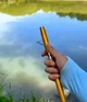 Телескопическая удочка с катушкой FishscribePen, золотистая - изображение 7
