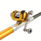 Телескопическая удочка с катушкой FishscribePen, золотистая - изображение 10