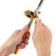 Телескопическая удочка с катушкой FishscribePen, золотистая - изображение 13