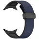 Ремінець Elegant leather Strap для Samsung Galaxy Watch Ultra 47mm з магнітною застібкою blue - зображення 1