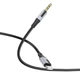 Aux кабель Borofone BL19 Type-C (male) – AUX 3.5мм (male) 1m, Black - зображення 2