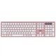Клавіатура бездротова 2E KS270 WL/BT EN/UKR Pink/White (2E-KS270WBPN_UA) - изображение 1