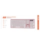 Клавиатура беспроводная 2E KS270 WL/BT EN/UKR Pink/White (2E-KS270WBPN_UA) - изображение 2