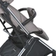 Дитяча прогулянкова коляска-книжка ME 1129 LINK Beige Striped Бежева - зображення 10