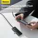 USB-хаб 4in1 Baseus Lite Series 4-port Type-C to 4xUSB-A 3.0 1.0м BS-OH016 черный (WKQX030401) - изображение 4