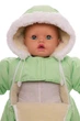 Комбинезон на меху Babykroha без логотипа салатовый 74 см (51184) - изображение 2