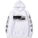 Худі з принтом Аніме Токійський гуль / Канекі Кен M Білий (H000054-W-M) - изображение 1