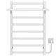 Полотенцесушитель электрический Nicolе П8 500х800 Deffi нержавеющая сталь (Белый, WD04, Правое подключение) ( A.NI.80.50.8.E.W.R.4 ) - изображение 1