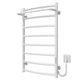 Полотенцесушитель электрический Классик N П8 500х800 Deffi нержавеющая сталь (Белый, WD03, Правое подключение) ( C.KN.80.50.8.E.W.R.3 ) - изображение 2