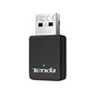 Беспроводной адаптер Wi-Fi 6 USB 2.4/5 ГГц до 886 Мбит/с совместим с Windows и Linux портативный черный - изображение 1