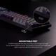 Игровая проводная механическая клавиатура Fantech ATOM MK886V2 Blue Switch c RGB подсветкой Black - изображение 3