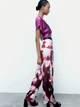 Футболка женская Zara 8578/573 S Фиолетовая (08578573603024) - изображение 5