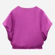 Футболка женская Zara 8578/573 S Фиолетовая (08578573603024) - изображение 7