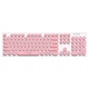 Беспроводная клавиатура с мышью для пк и ноутбука TWolf TF770 USB 2.4Гц (UkrEn) Pink - изображение 7