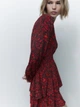 Платье женское Zara 9878/183 S Красное (09878183065021) - изображение 4