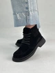 Жіночі черевики демісезонні ShoesBand Чорні натуральна замша 40 (25,5 см) (S55011д) - зображення 2