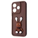 Чехол Pretty Things Case для Xiaomi Redmi 13 4G/Poco M6 4G/Note 13R Brown/Rabbit - изображение 1