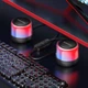Чорні портативні Bluetooth колонки Borofone BP12 поєднують комбіноване підключення, RGB підсвічування і підтримку Bluetooth версії 5.2. - зображення 6