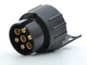 Причіпне перехідник 12V з 7 на 13 pin Євро без кришки - зображення 1
