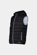 Жилет чоловічий СМР VEST SNAPS HOOD NYLON CIRE 34K2777-U901-56 Чорний - изображение 5