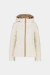 Жіноча двостороння куртка СМР REVERSE JACKET FIX HOOD TWILL 34K0026-P814-38 Бежевий - зображення 6