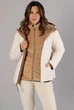 Жіноча двостороння куртка СМР REVERSE JACKET FIX HOOD TWILL 34K0026-P814-38 Бежевий - зображення 10