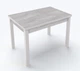 Обідній розкладний стіл Fusion furniture Марсель 900 Білий/Бетонний камінь - зображення 1