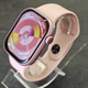 Смарт-часы Smar Watch BIG V200 Pro Max 45 мм голосовой вызов, уведомления с соц сетей Pink - изображение 4