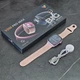 Смарт-часы Smar Watch BIG V200 Pro Max 45 мм голосовой вызов, уведомления с соц сетей Pink - изображение 8