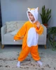 Пижама Детская Кигуруми Слип Для Мальчиков Kigurumi Костюм Лисичка Лисенок Оранжевый 100-110 см. (2023/2) - изображение 1