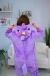 Піжама кігурумі для дівчинки Kigurumi Єдиноріг Фіолетовий на зріст 165-175 см (1011/2) - зображення 5
