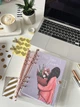 Дневник планер А5 в силиконовой обложке на кнопке - изображение 2