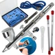 Аерограф для фарбування на 3 насадки M80665 - изображение 1