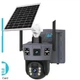 360 Камера ЧЕРНАЯ ВАЙ ФАЙ XPRO P18WIFI Solar ptz 6MP camera app:v380pro (44721-_1733) - зображення 1