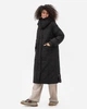 Довга куртка пальто жіноча зимовий Біо-пух DuPont Sorona original Viva-Wear 8240 40 чорний 2-8240 - изображение 1