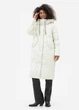 Довга куртка жіноча пальто зимовий Біо-пух DuPont Sorona original Viva-Wear 8626 46 білий 86265 - зображення 2
