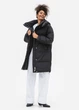 Довга куртка пальто жіноча зимовий Біо-пух DuPont Sorona original Viva-Wear 8258 48 чорний 82585 - изображение 3
