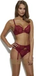 Бюстгальтер Gossard Superboost Lace 7711 мереживний зі знімним пуш ап на кісточках 70C Ruby (ZIK0000026664) - изображение 5