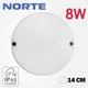Светильник светодиодный 1-NСP-1400 8W 6500К круг IP65 TM NORTE - изображение 2