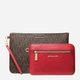 Набор сумок клатчей женский Michael Kors 813319726 Коричневый (1159813845) - изображение 1