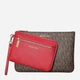 Набор сумок клатчей женский Michael Kors 813319726 Коричневый (1159813845) - изображение 2