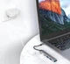 USB хаб/концентратор 5 в 1: 3 x USB 3.0 2.0, 2 x USB TYPE-C 65W PD Док станція Сірий - зображення 9