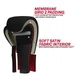 Боксерские перчатки RDX F4 Boxing Gloves Hook & Loop White Black (BGR-F4B-16OZ) - изображение 4