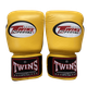Боксерские перчатки Twins Velcro Mesh Edition BGVLA1 Black Yellow (BGVLA1-BKYE-8oz) - изображение 3
