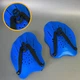 Лопатки гребки на руки кистевые для плавания в бассейне пластиковые Синий АНСМ-1 - изображение 1
