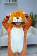 Пижама кигуруми Kigurumi для мальчика Лев Коричневый на рост 155-165 см (202542) - изображение 2