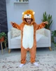 Пижама кигуруми Kigurumi для мальчика Лев Коричневый на рост 110-120 см (202542) - изображение 1