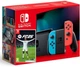 Игровая консоль Nintendo Switch Neon Blue-Red (Upgraded version) + Игра EA SPORTS FC 25 (русская версия) - изображение 1