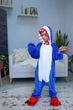 Піжама кігурумі Kigurumi для хлопчика Акула Синя на зріст 175 - 182 см (208642) - зображення 5
